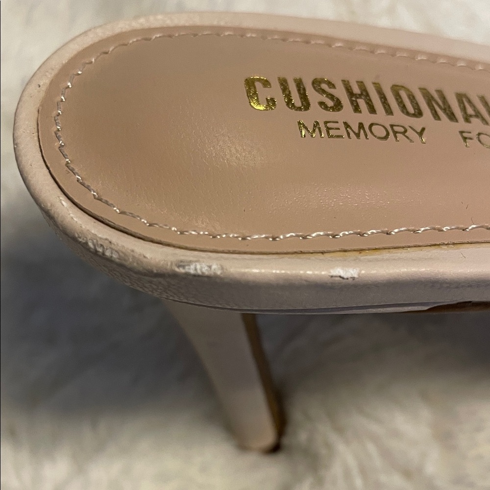 Cushionaire Women's Tan Mules - Picture 9 of 9